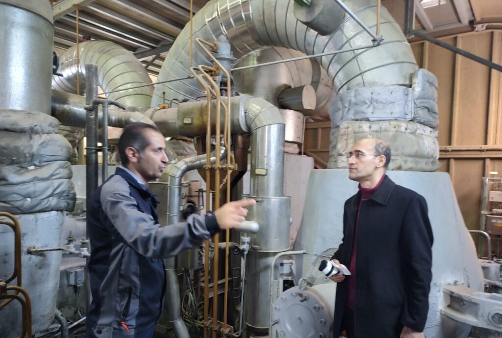 بازدید از نیروگاه طوس