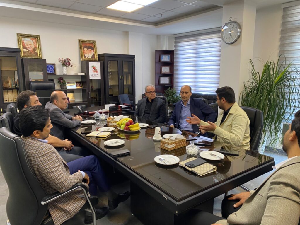 حضور رئیس مرکز امور بین الملل وزارت نیرو در شرکت افق تامین انرژی پارس