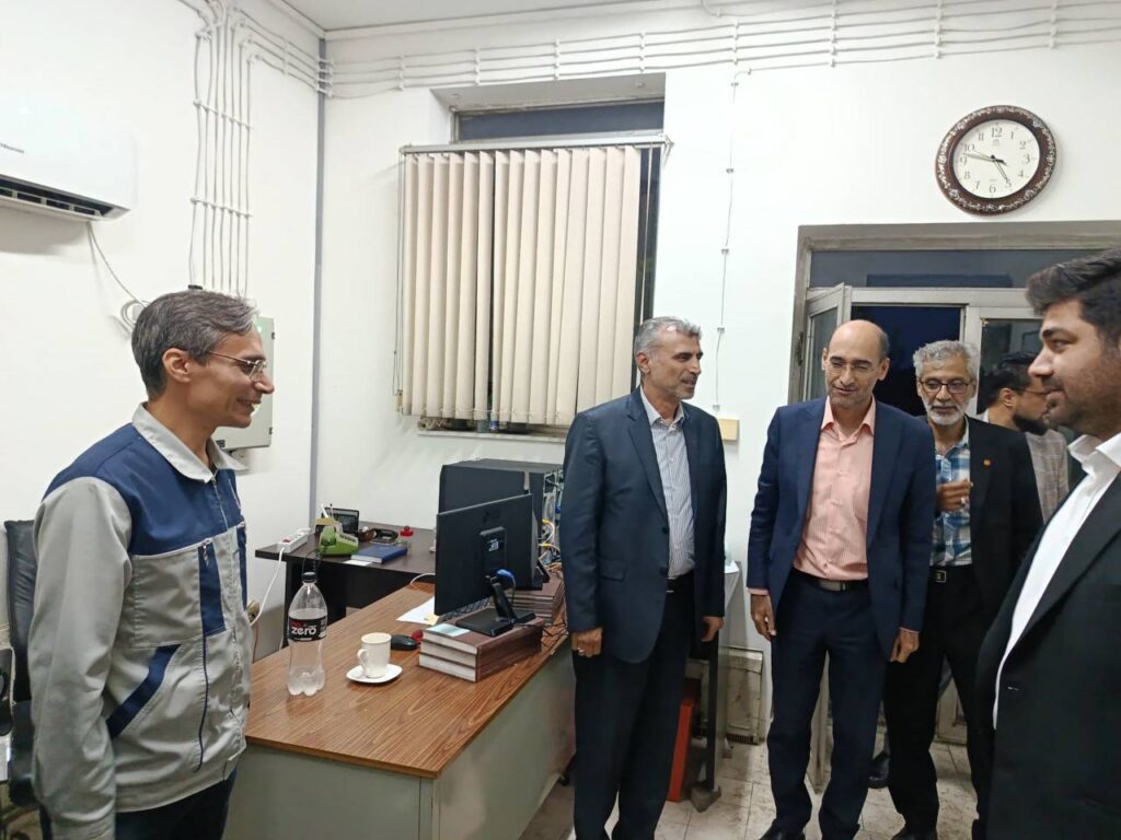 حضور بهمن صالحی جاوید و علیرضا کفشکنان در نیروگاه طوس؛ توجه به سرمایه‌های انسانی در قلب توسعه